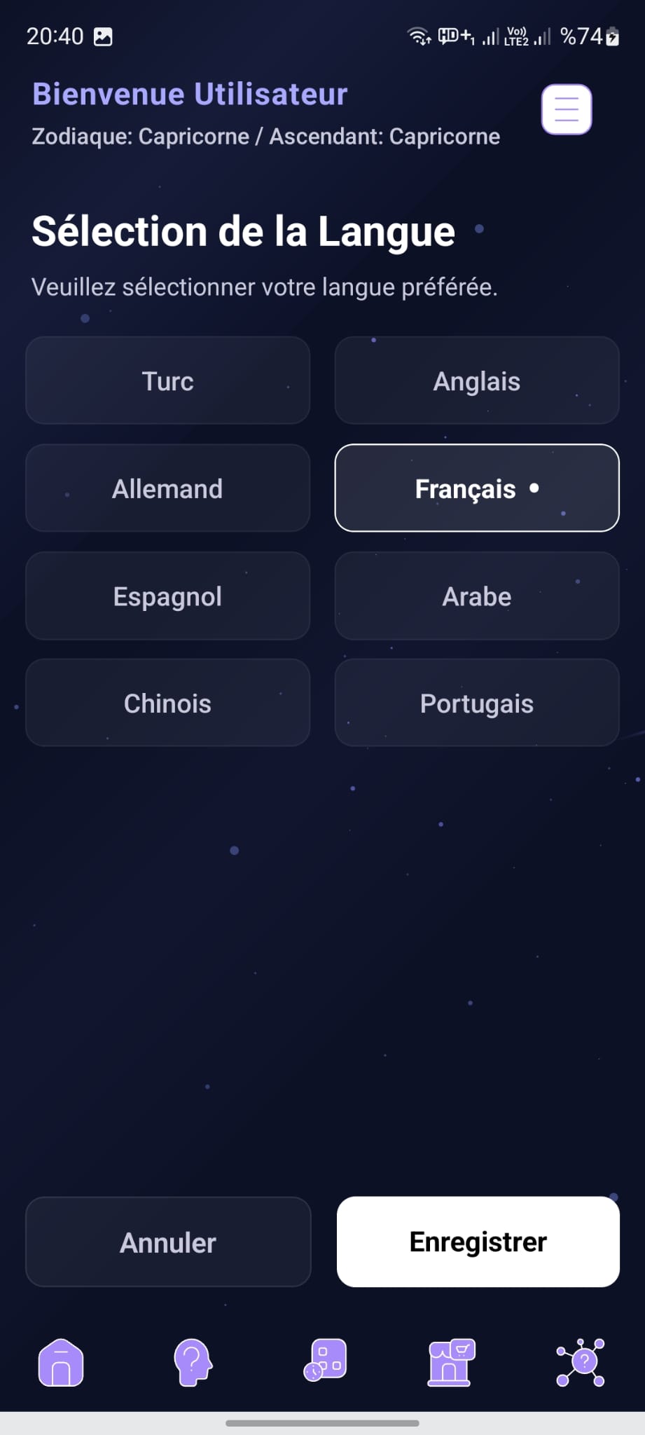 Support Multilingue