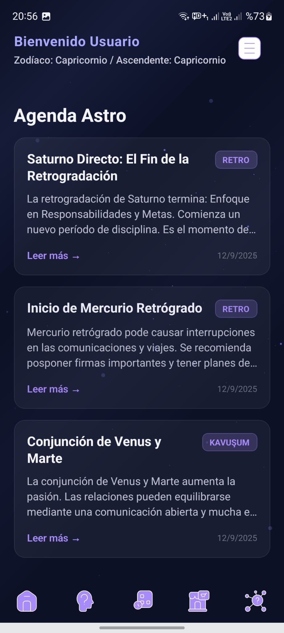 Agenda Astro