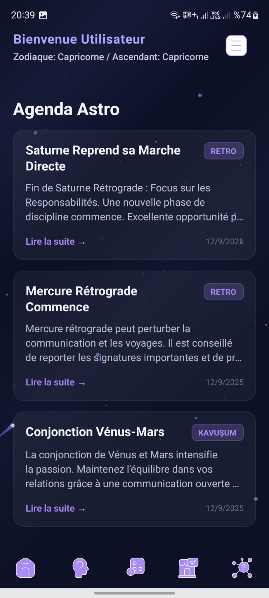 Agenda Astro