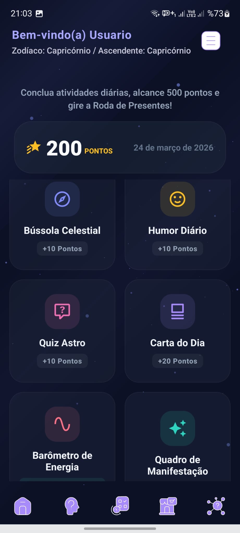 Tarefas Diárias